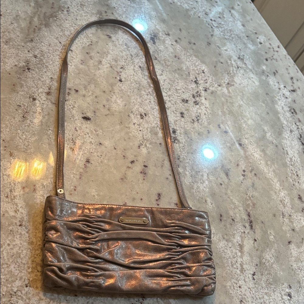 MICHAEL Michael Kors Metallic Clutch